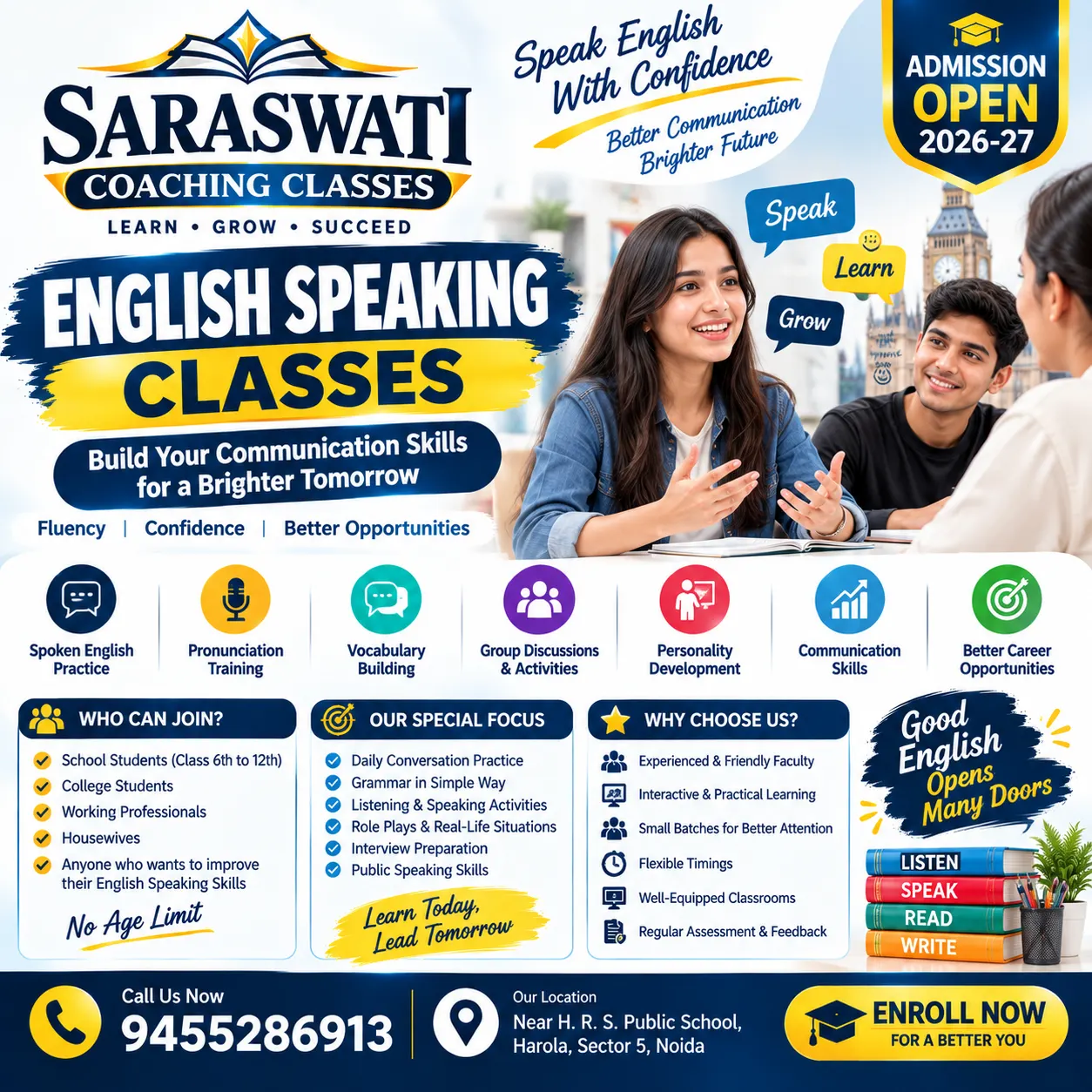 English Speaking Classes