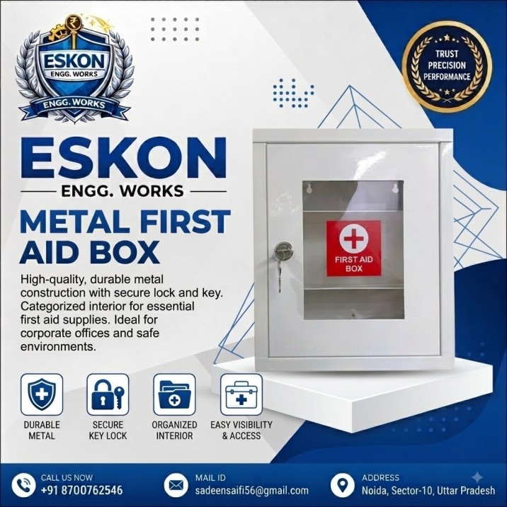Metal First Aid Box