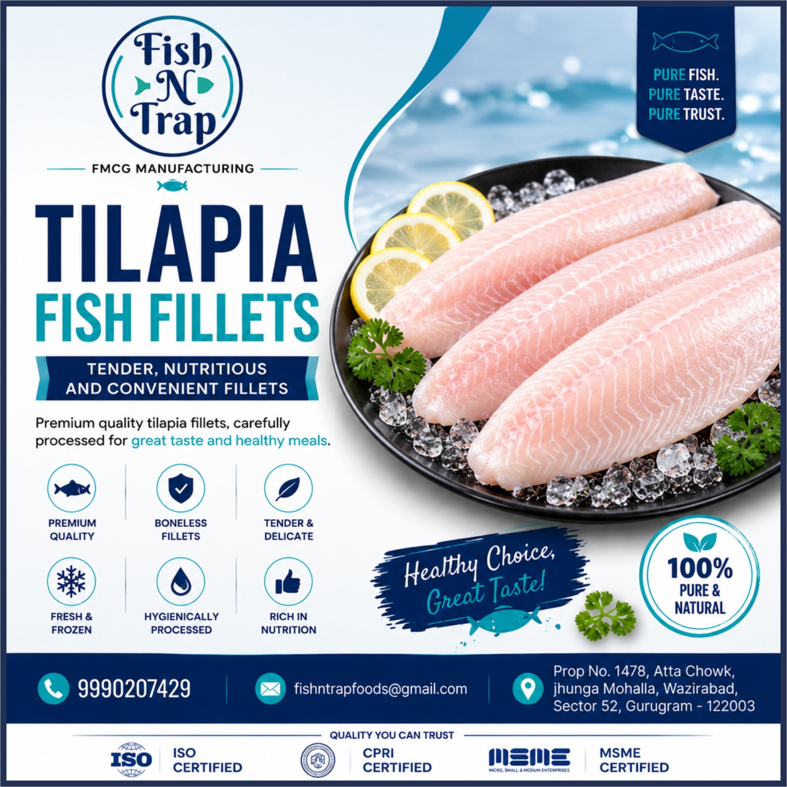 Tilapia Fish Fillets