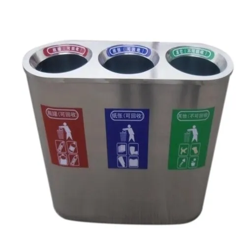 Open Trio Bin