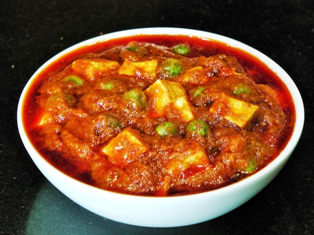 Matar Paneer Full
