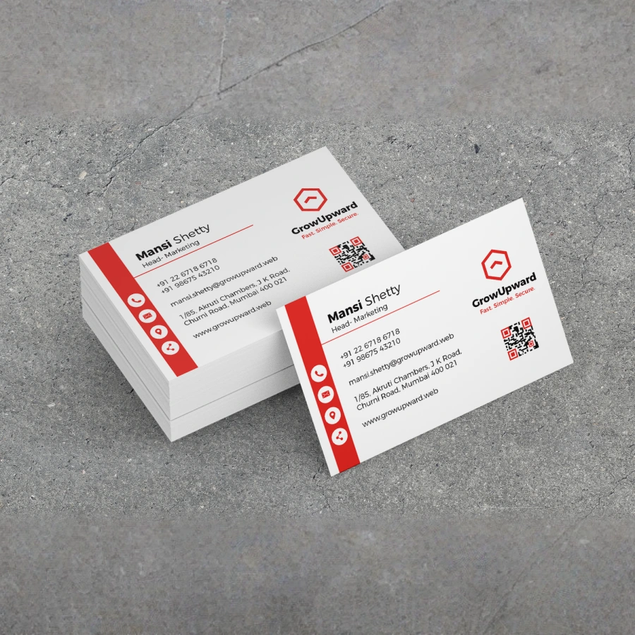 Standard Paper Visiting Cards
