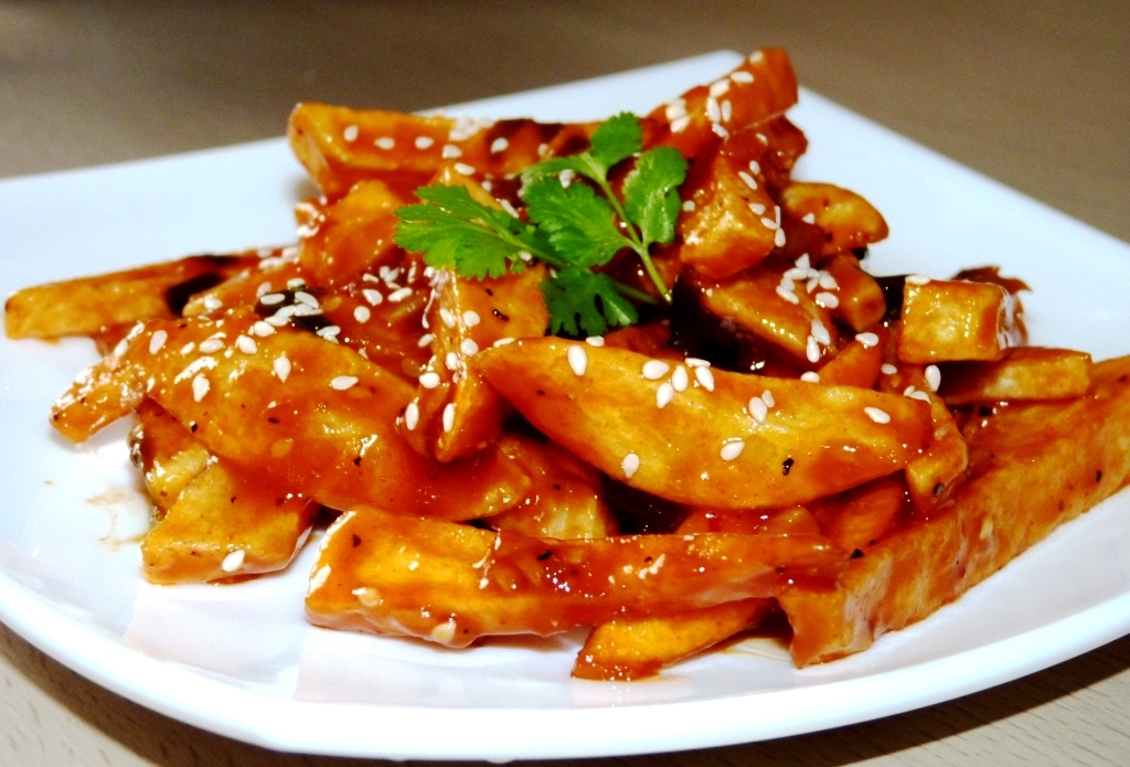 Honey Chilli Potato Half